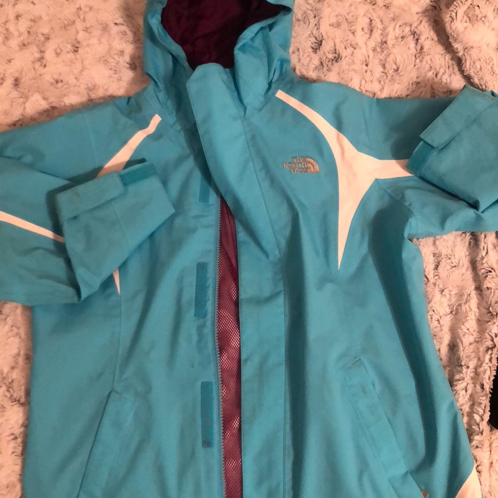 north face rain jacket